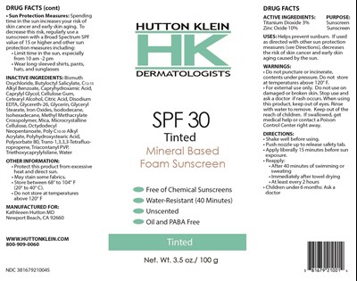 Package Label (Hutton 210)